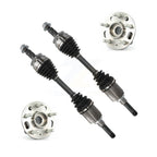 Kugel Front CV Axle Drive Shaft And Complete Wheel Hub Bearing Assembly Kit For Saab 9-5 - Left Right Side (Driver Passenger) KN7-100963