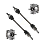 Kugel Front CV Axle Drive Shaft And Hub Bearing Kit For Subaru Impreza Sedan Hatchback with AWD 2.0L Naturally Aspirated Automatic CVT transmission - Left Right Side (Driver Passenger) KN7-100969