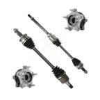 Kugel Front CV Axle Shaft And Hub Bearing Kit For 2019-2023 Nissan Altima Sedan with FWD 2.5L Naturally Aspirated GAS engine Automatic CVT transmission - Left Right Side (Driver Passenger) KN7-100981