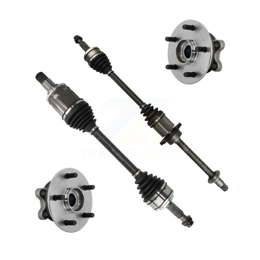 Kugel Front CV Axle Shaft And Bearing Kit For 2020 Toyota RAV4 Sport Utility with AWD 2.5L A25A-FXS engine designation FULL HYBRID EV-GAS (FHEV) Automatic CVT transmission Left Right KN7-100984