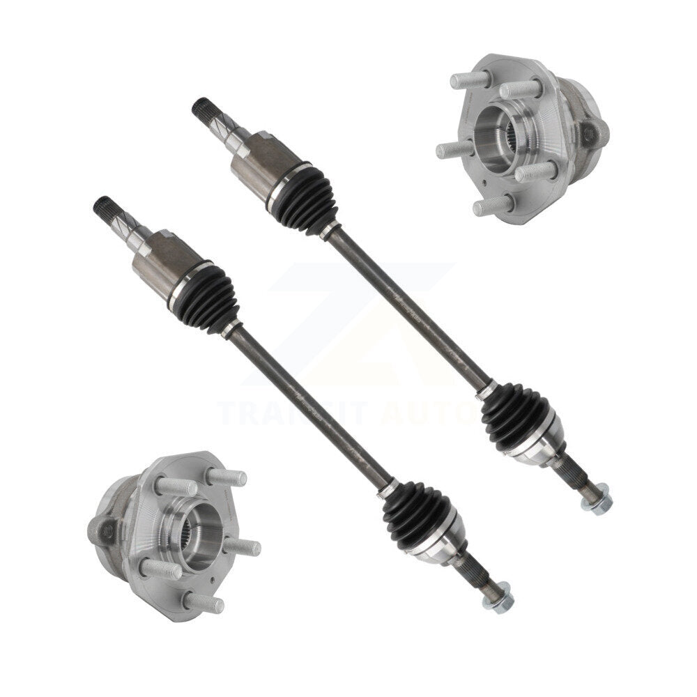 Kugel Front CV Axle Drive Shaft And Bearing Kit For 2018-2023 Tesla 3 Sedan with AWD BATTERY EV (EV BEV) engine Automatic transmission With 150mm Flange - Left Right Side (Driver Passenger) KN7-100988