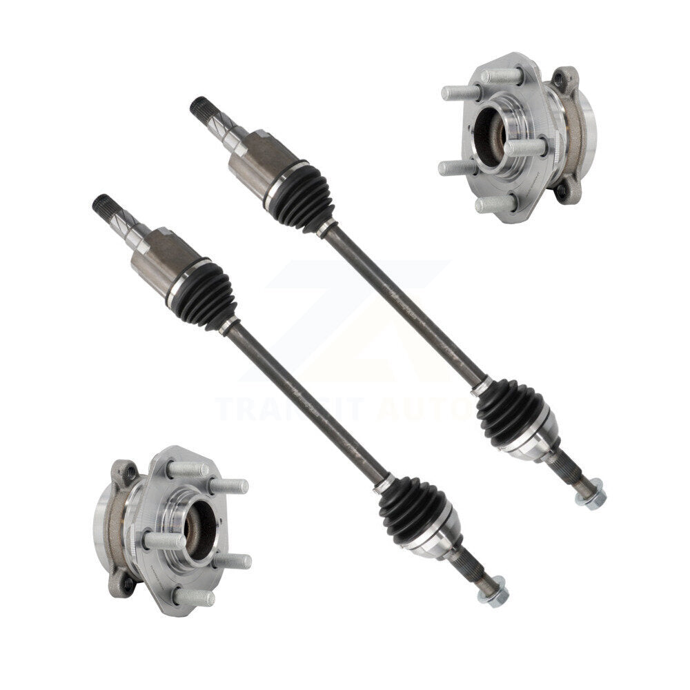 Kugel Front CV Axle Drive Shaft And Bearing Kit For 2017-2023 Tesla 3 Sedan with RWD BATTERY EV (EV BEV) engine Automatic transmission With 150mm Flange - Left Right Side (Driver Passenger) KN7-100989