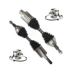 Kugel Front CV Axle Drive Shaft And Complete Wheel Hub Bearing Assembly Kit For Jeep Liberty Dodge Nitro 4WD - Left Right Side (Driver Passenger) KN7-100991