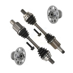 Kugel Front CV Axle Drive Shaft And Complete Wheel Hub Bearing Assembly Kit For Mercedes-Benz C300 C350 C250 E350 - Left Right Side (Driver Passenger) KN7-100997