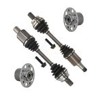Kugel Front CV Axle Drive Shaft And Complete Wheel Hub Bearing Assembly Kit For 2015-2016 Mercedes-Benz E400 Coupe with RWD 207 Type Primary Design - Left Right Side (Driver Passenger) KN7-100998
