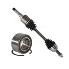 Kugel Front Left (Driver Side) CV Axle Drive Shaft] Complete Assembly And Wheel Bearing Kit For Chevrolet Trax Buick Encore KN7-101006