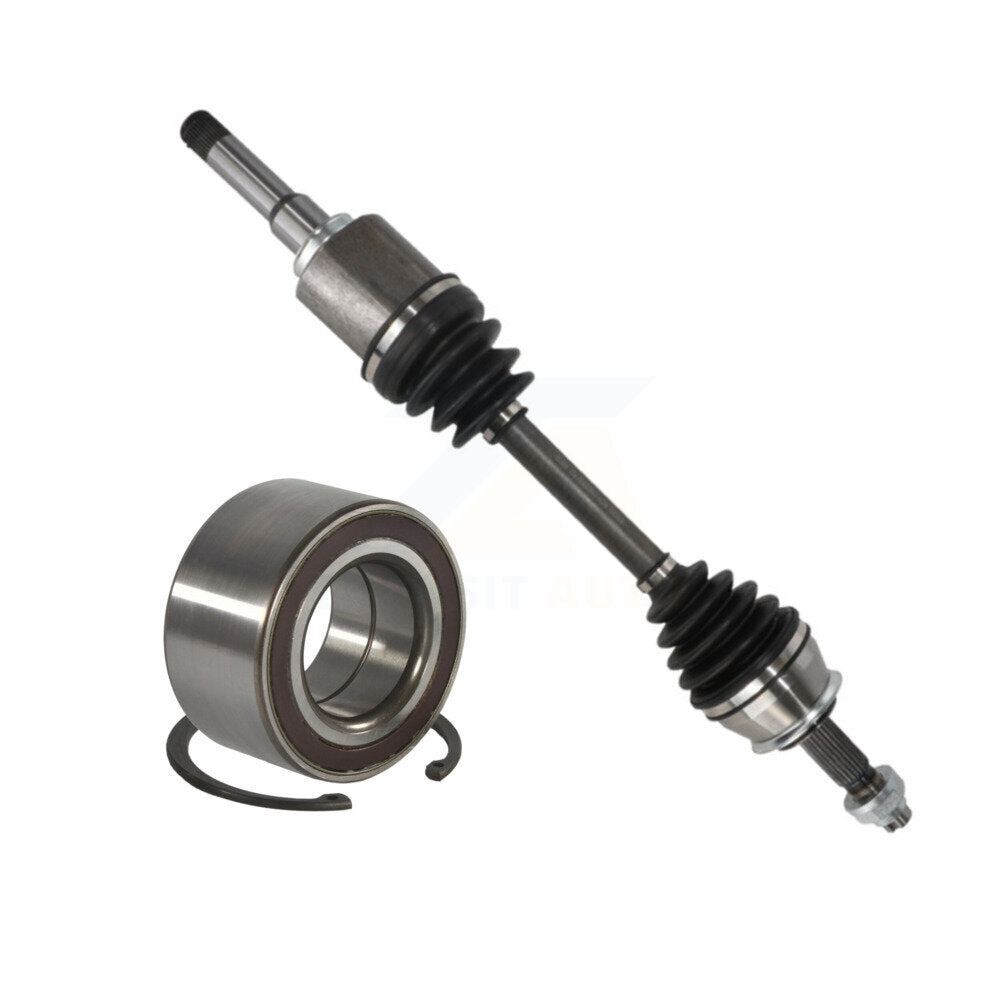 Kugel Front Left (Driver Side) CV Axle Drive Shaft] Complete Assembly And Wheel Bearing Kit For Chevrolet Trax Buick Encore KN7-101006