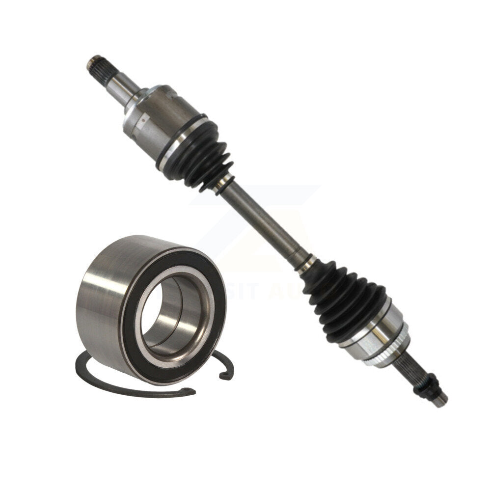 Kugel Front Left (Driver Side) CV Axle Drive Shaft] And Bearing Kit For 2007-2011 Toyota Camry Hybrid with 2.4L 2AZ-FXE engine designation FULL HYBRID EV-GAS (FHEV) VIN B (5th Digit) KN7-101014