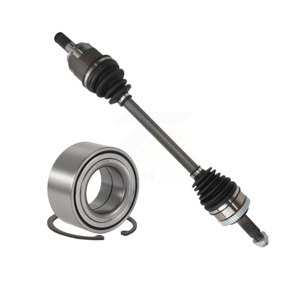 Kugel Front Left (Driver Side) CV Axle Drive Shaft] Complete Assembly And Wheel Bearing Kit For Hyundai Tucson Kia Sportage KN7-101050