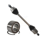 Kugel Front Left (Driver Side) CV Axle Drive Shaft] Complete Assembly And Wheel Bearing Kit For 2018-2024 Honda Odyssey SUPERSEEDED BY 44306-THR-A02 KN7-101066