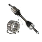 Kugel Front Left (Driver Side) CV Axle Drive Shaft] Complete Assembly And Wheel Bearing Kit For 1996-2002 Toyota 4Runner 4WD KN7-101088