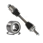 Kugel Front Right (Passenger Side) CV Axle Drive Shaft] Complete Assembly And Wheel Bearing Kit For Ford Fusion Lincoln Zephyr Mercury Milan KN7-101098
