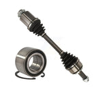 Kugel Front Right (Passenger Side) CV Axle Drive Shaft] Complete Assembly And Wheel Bearing Kit For Honda Civic KN7-101100