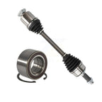 Kugel Front Right (Passenger Side) CV Axle Drive Shaft] Complete Assembly And Wheel Bearing Kit For 2016-2018 Acura RDX FWD AWD with 3.5L KN7-101110