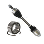 Kugel Front Right (Passenger Side) CV Axle Drive Shaft] Complete Assembly And Wheel Bearing Kit For Honda Accord Acura TSX KN7-101113