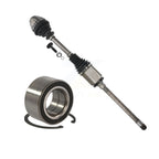 Kugel Front Right (Passenger Side) CV Axle Drive Shaft] Complete Assembly And Wheel Bearing Kit For 2013 BMW 328i xDrive AWD with 3.0L Primary Design KN7-101114