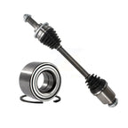 Kugel Front Right (Passenger Side) CV Axle Drive Shaft] Complete Assembly And Wheel Bearing Kit For Ford Fusion Mazda 6 Mercury Milan KN7-101121