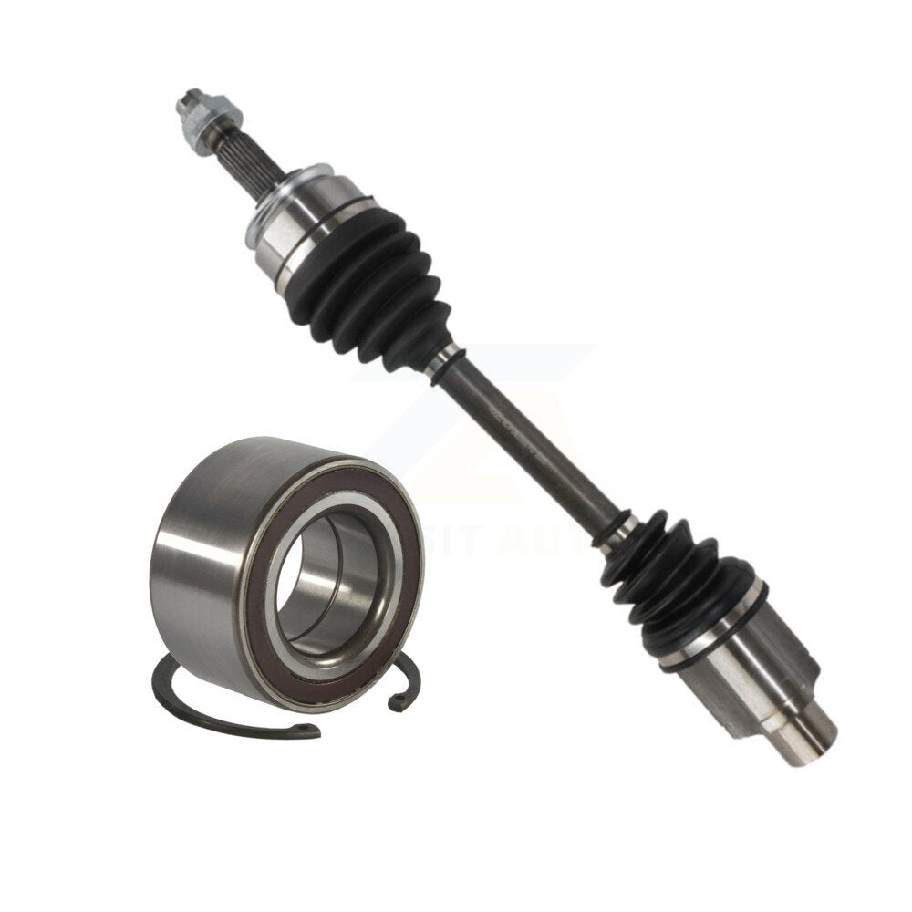 Kugel Front Right (Passenger Side) CV Axle Drive Shaft] Complete Assembly And Wheel Bearing Kit For Buick Encore Chevrolet