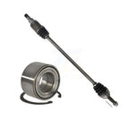 Kugel Front Right (Passenger Side) CV Axle Drive Shaft] Complete Assembly And Wheel Bearing Kit For Nissan Versa Note KN7-101126