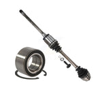 Kugel Front Right (Passenger Side) CV Axle Drive Shaft] Complete Assembly And Wheel Bearing Kit For 2011-2012 BMW X3 KN7-101128