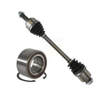 Kugel Front Right (Passenger Side) CV Axle Drive Shaft] Complete Assembly And Wheel Bearing Kit For Mazda 6 KN7-101129