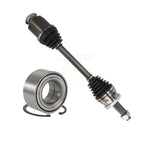 Kugel Front Right (Passenger Side) CV Axle Drive Shaft] Complete Assembly And Wheel Bearing Kit For 2016-2017 Hyundai Tucson FWD AWD with 1.6L Turbocharged GAS engine KN7-101139