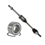 Kugel Front Right (Passenger Side) CV Axle Drive Shaft] Complete Assembly And Bearing Kit For 2017-2019 Toyota Highlander FWD with 3.5L GAS engine Automatic transmission VIN Z (5th Digit) KN7-101142