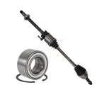 Kugel Front Right (Passenger Side) CV Axle Drive Shaft] Complete Assembly And Wheel Bearing Kit For 2017-2020 Toyota Sienna FWD with 3.5L Automatic transmission KN7-101144