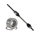 Kugel Front Right (Passenger Side) CV Axle Drive Shaft] Complete Assembly And Wheel Bearing Kit For 2011-2020 Toyota Sienna AWD with 3.5L Primary Design KN7-101145