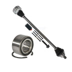 Kugel Front Right (Passenger Side) CV Axle Drive Shaft] Complete Assembly And Bearing Kit For 2005 Volkswagen Jetta 2.5L with GAS engine Manual transmission Primary Design Vin K (8th digit) KN7-101146