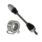 Kugel Front Right (Passenger Side) CV Axle Drive Shaft] Complete Assembly And Wheel Bearing Kit For Honda Element KN7-101151