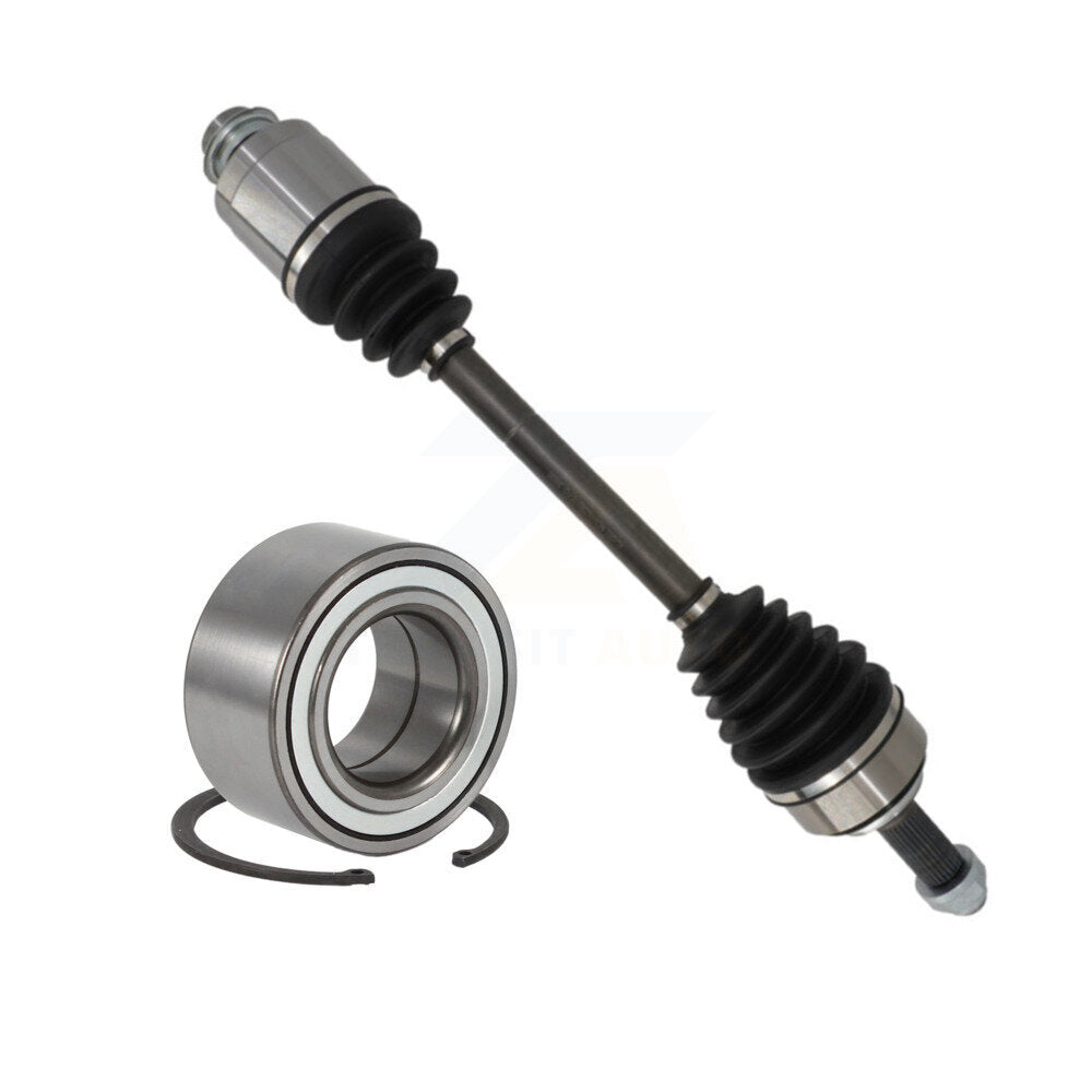 Kugel Front Right (Passenger Side) CV Axle Drive Shaft] Complete Assembly And Wheel Bearing Kit For Honda Element KN7-101151