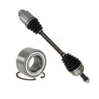 Kugel Front Right (Passenger Side) CV Axle Drive Shaft] Complete Assembly And Wheel Bearing Kit For 2003-2011 Honda Element EX with 2.4L KN7-101152