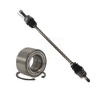 Kugel Front Right (Passenger Side) CV Axle Drive Shaft] Complete Assembly And Wheel Bearing Kit For 2006-2011 Hyundai Accent Kia Rio Rio5 Automatic transmission KN7-101164