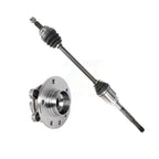 Kugel Front Right (Passenger Side) CV Axle Drive Shaft And Hub Bearing Kit For 2017 Jeep Compass MP body code with 4WD Manual transmission 1 pc ( Male Inner Joint ) Primary Design KN7-101171