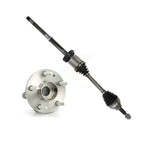 Kugel Front Right (Passenger Side) CV Axle Drive Shaft And Complete Wheel Hub Bearing Assembly Kit For Ford Explorer AWD with 3.5L KN7-101177