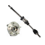 Kugel Front Right (Passenger Side) CV Axle Drive Shaft And Complete Wheel Hub Bearing Assembly Kit For Ford Flex Taurus Lincoln MKS MKT KN7-101180