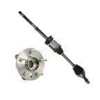 Kugel Front Right (Passenger Side) CV Axle Drive Shaft And Complete Wheel Hub Bearing Assembly Kit For Ford Flex Taurus Lincoln MKS MKT KN7-101181