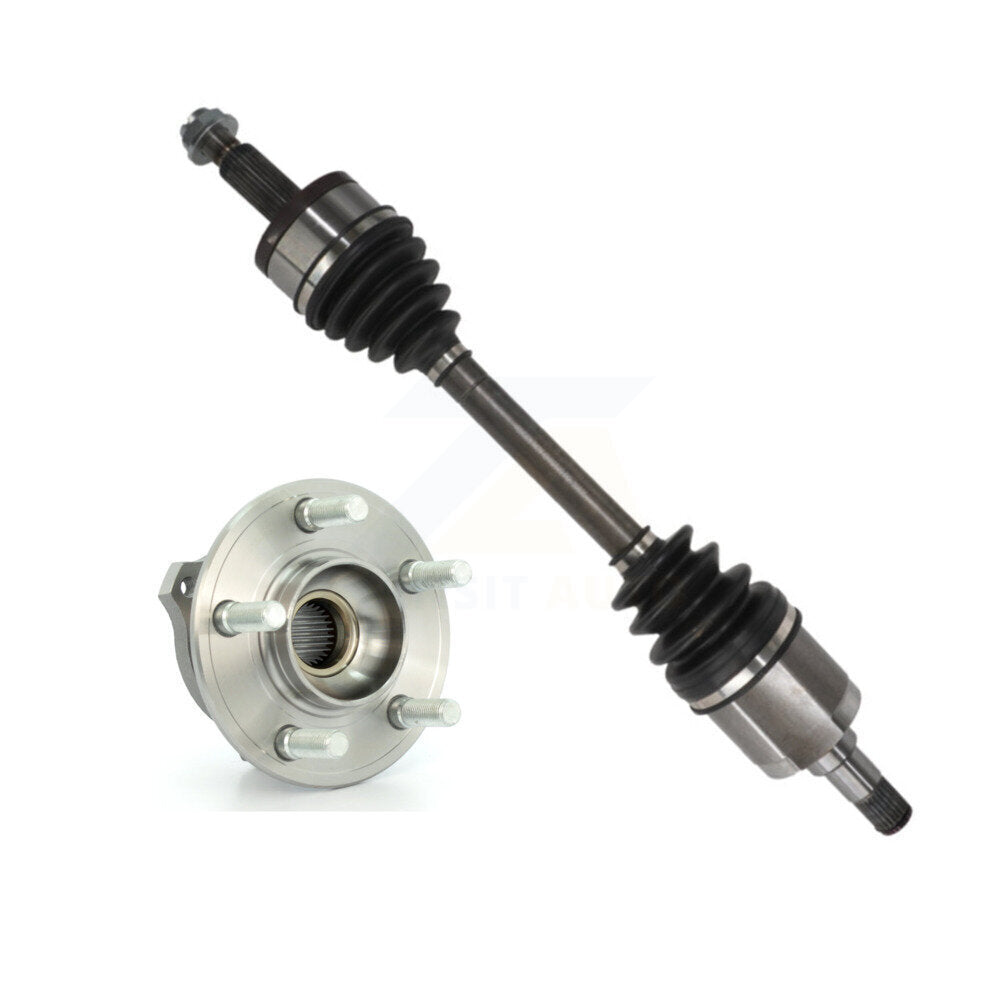 Kugel Front Right (Passenger Side) CV Axle Drive Shaft And Complete Wheel Hub Bearing Assembly Kit For Dodge Chrysler 300 Charger Challenger Magnum KN7-101189