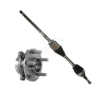 Kugel Front Right (Passenger Side) CV Axle Drive Shaft And Complete Wheel Hub Bearing Assembly Kit For Ford Edge Lincoln MKX AWD with 2.7L Turbocharged GAS engine Automatic transmission KN7-101192