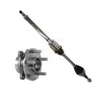 Kugel Front Right (Passenger Side) CV Axle Drive Shaft And Complete Wheel Hub Bearing Assembly Kit For Ford Edge Lincoln MKX KN7-101195