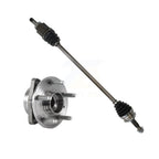Kugel Front Right (Passenger Side) CV Axle Drive Shaft And Complete Wheel Hub Bearing Assembly Kit For 2016-2019 Chevrolet Cruze 1.4L with Automatic transmission KN7-101196