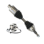 Kugel Front Right (Passenger Side) CV Axle Drive Shaft And Complete Wheel Hub Bearing Assembly Kit For Jeep Liberty Dodge Nitro 4WD KN7-101197