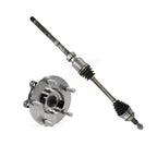 Kugel Front Right (Passenger Side) CV Axle Drive Shaft And Complete Wheel Hub Bearing Assembly Kit For 2013-2016 Mazda CX-5 AWD with 2.0L Automatic transmission Primary Design KN7-101212