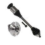 Kugel Front Right (Passenger Side) CV Axle Drive Shaft And Complete Wheel Hub Bearing Assembly Kit For Volkswagen Tiguan Audi TT RS Quattro KN7-101220