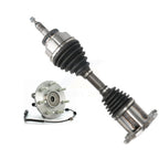 Kugel Front Right (Passenger Side) CV Axle Drive Shaft And Complete Wheel Hub Bearing Assembly Kit For Ford F-150 Lincoln Mark LT 4WD KN7-101229