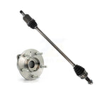 Kugel Front Right (Passenger Side) CV Axle Drive Shaft And Complete Wheel Hub Bearing Assembly Kit For Chevrolet Malibu Buick LaCrosse KN7-101231