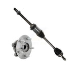 Kugel Front Right (Passenger Side) CV Axle Drive Shaft And Complete Wheel Hub Bearing Assembly Kit For 2018-2022 Toyota C-HR FWD with 2.0L Automatic CVT transmission KN7-101232