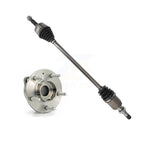 Kugel Front Right (Passenger Side) CV Axle Drive Shaft And Wheel Hub Bearing Assembly Kit For 2014-2015 Chevrolet Cruze 1.4L with Turbocharged Automatic transmission With 16" Factory Wheels KN7-101236