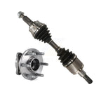 Kugel Front Right (Passenger Side) CV Axle Drive Shaft And Complete Wheel Hub Bearing Assembly Kit For Chevrolet Colorado GMC Canyon KN7-101237